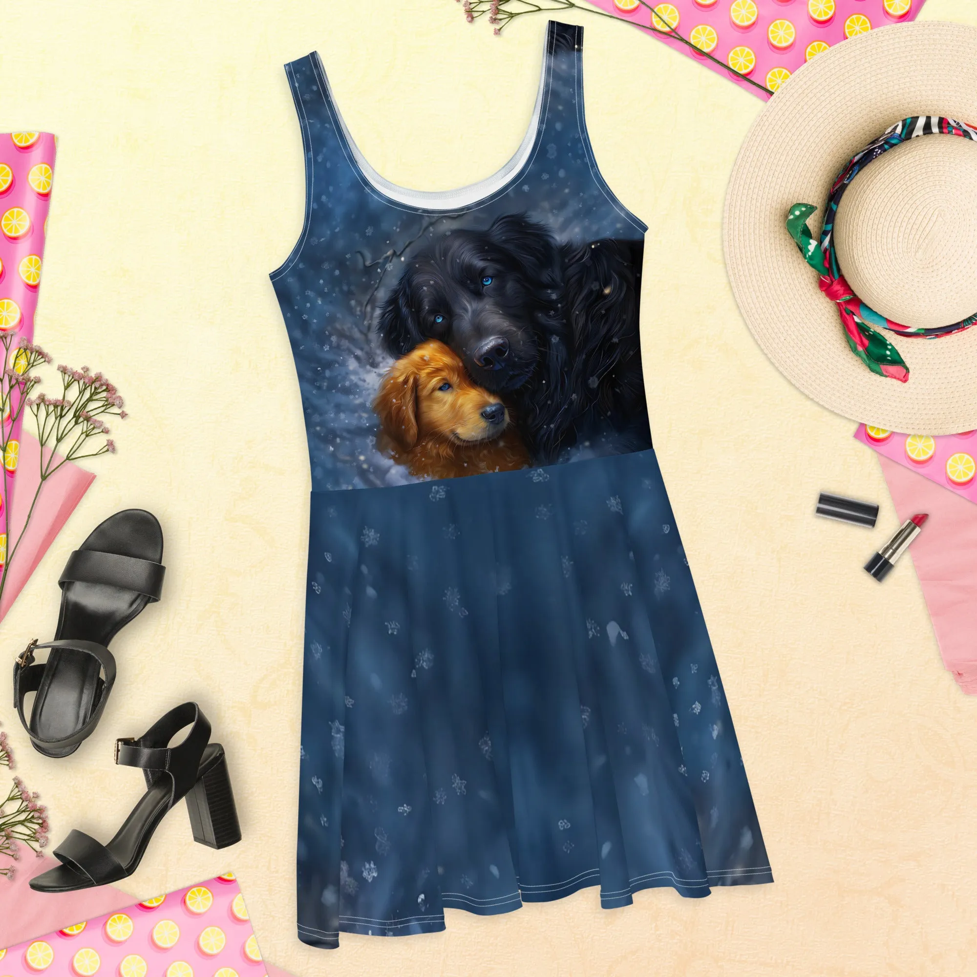 Winter Guardians Skater Dress
