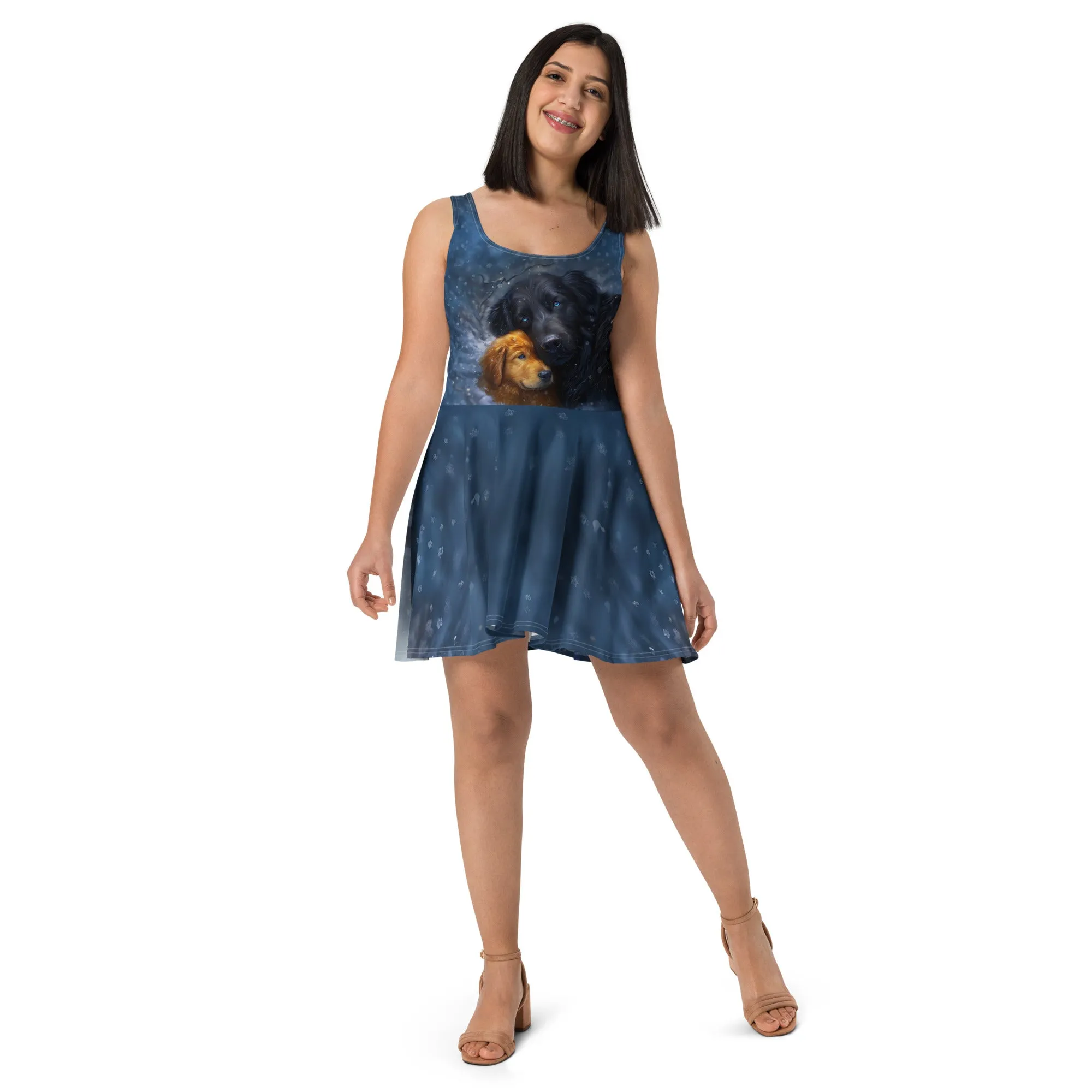 Winter Guardians Skater Dress