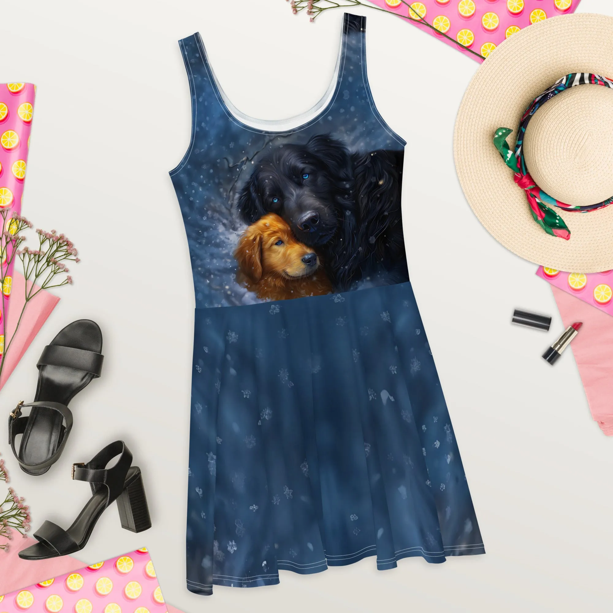 Winter Guardians Skater Dress